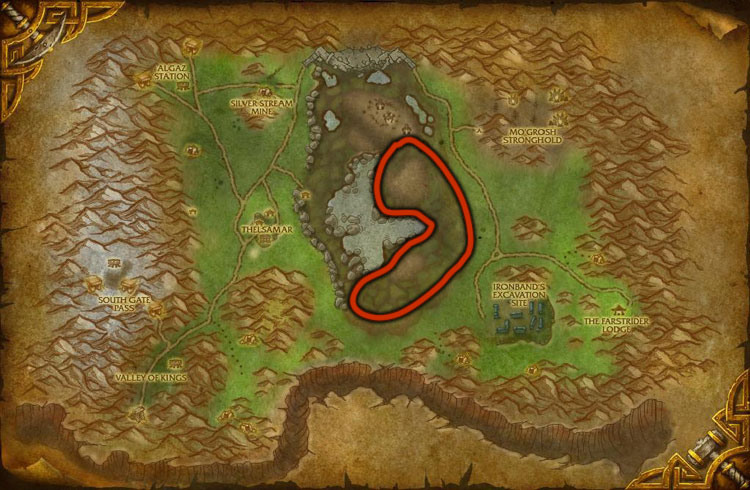 Light Leather Farming map