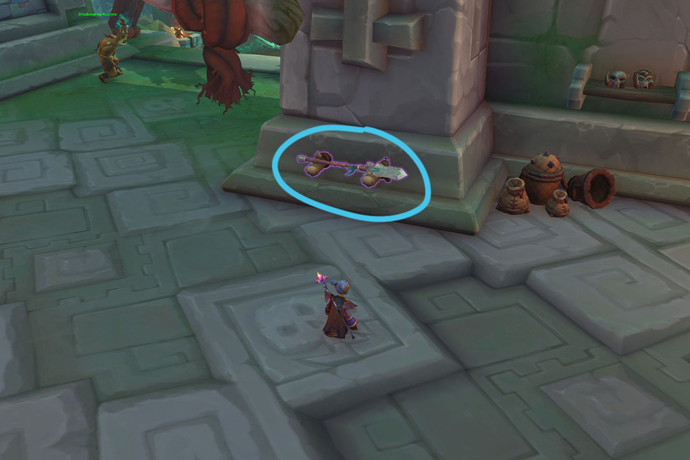 Carefully Racked Spear