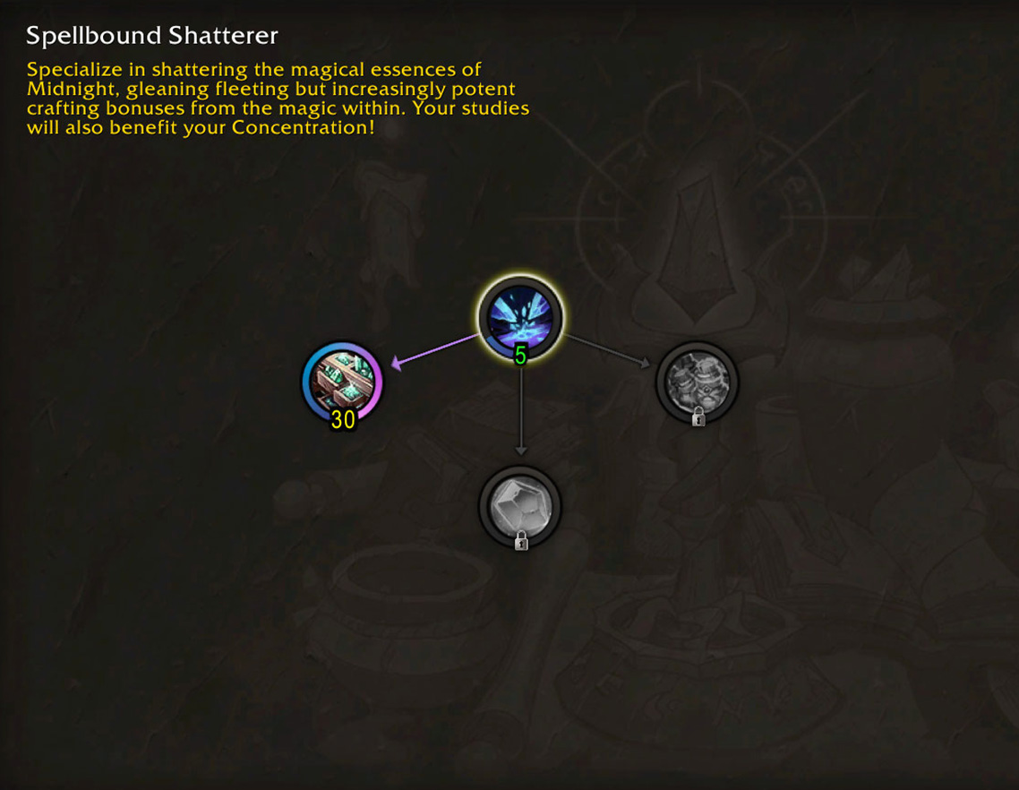 Enchanting selling enchants Silver Quality Resourcefulness path