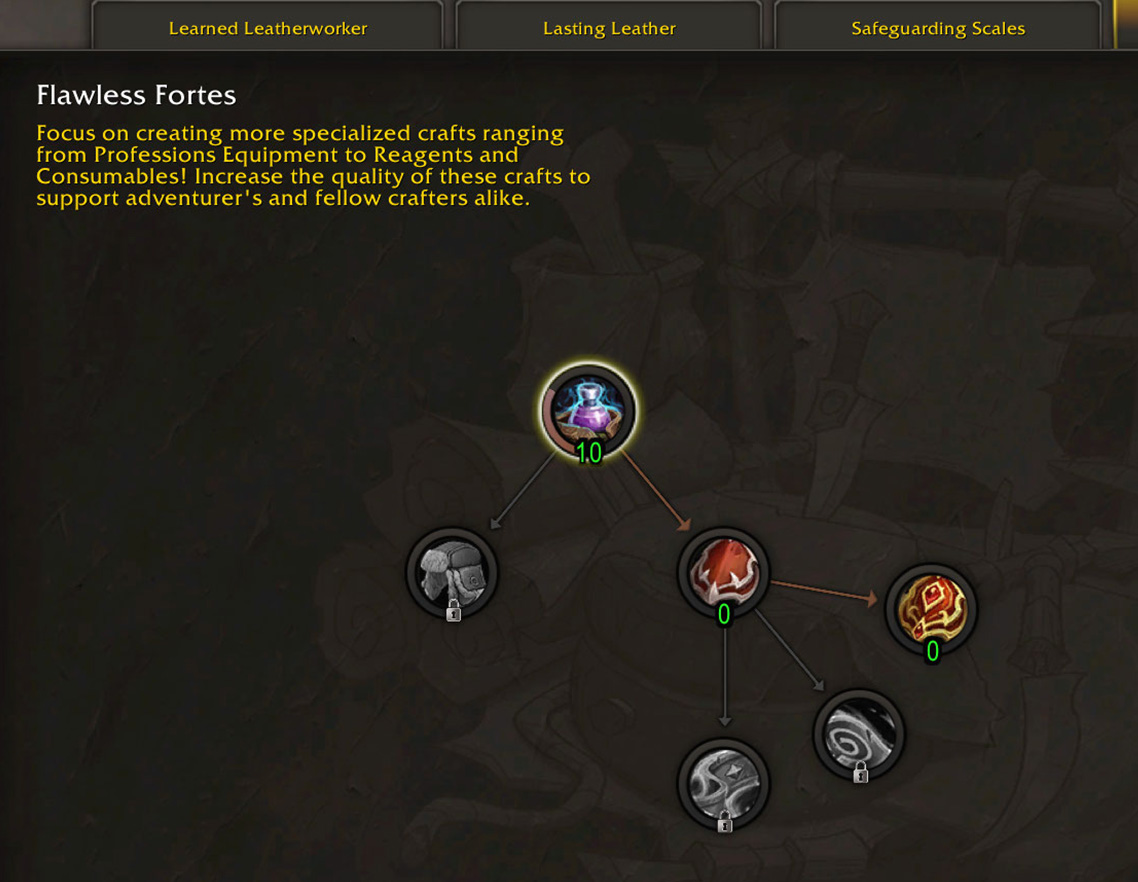 Leatherworking Leg Armor Recipe