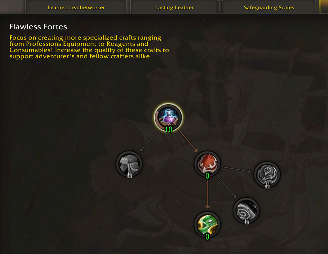 Leatherworking Leg Armor Recipe