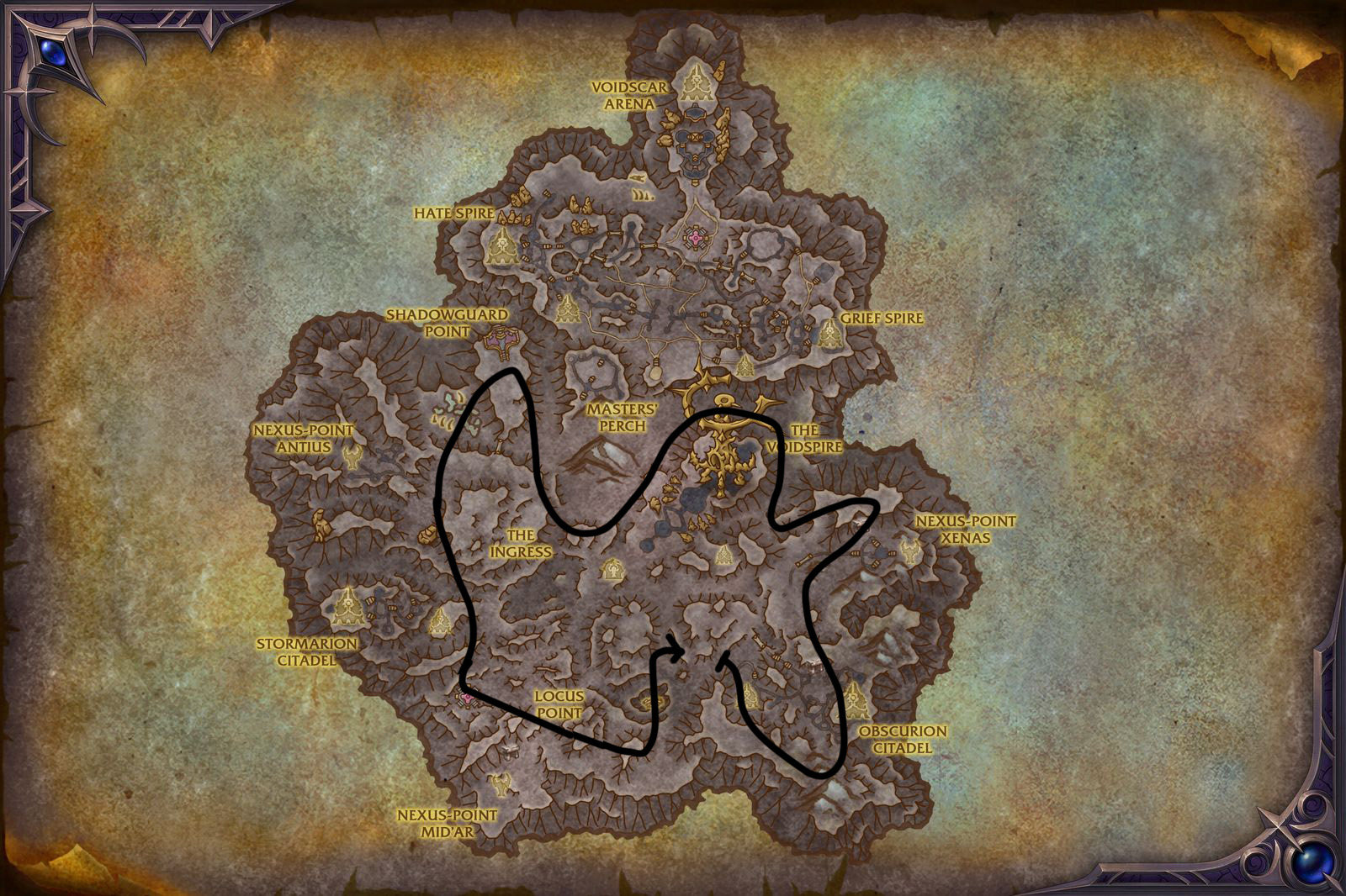 Voidstorm double gather Route