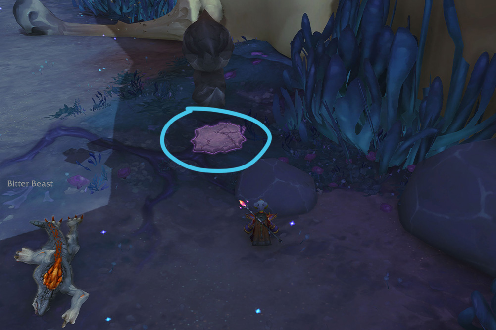 Voidstorm Leather Sample