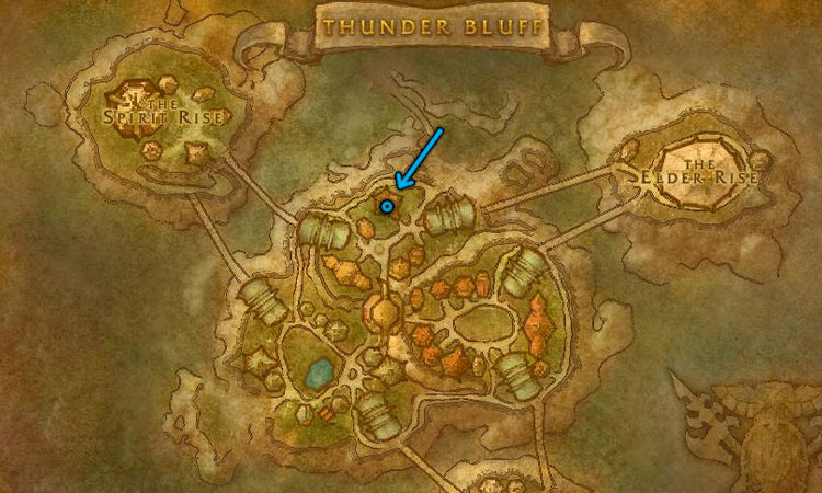 Bena Winterhoof location on map