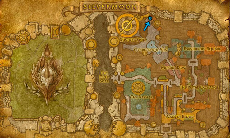 Camberon location on map