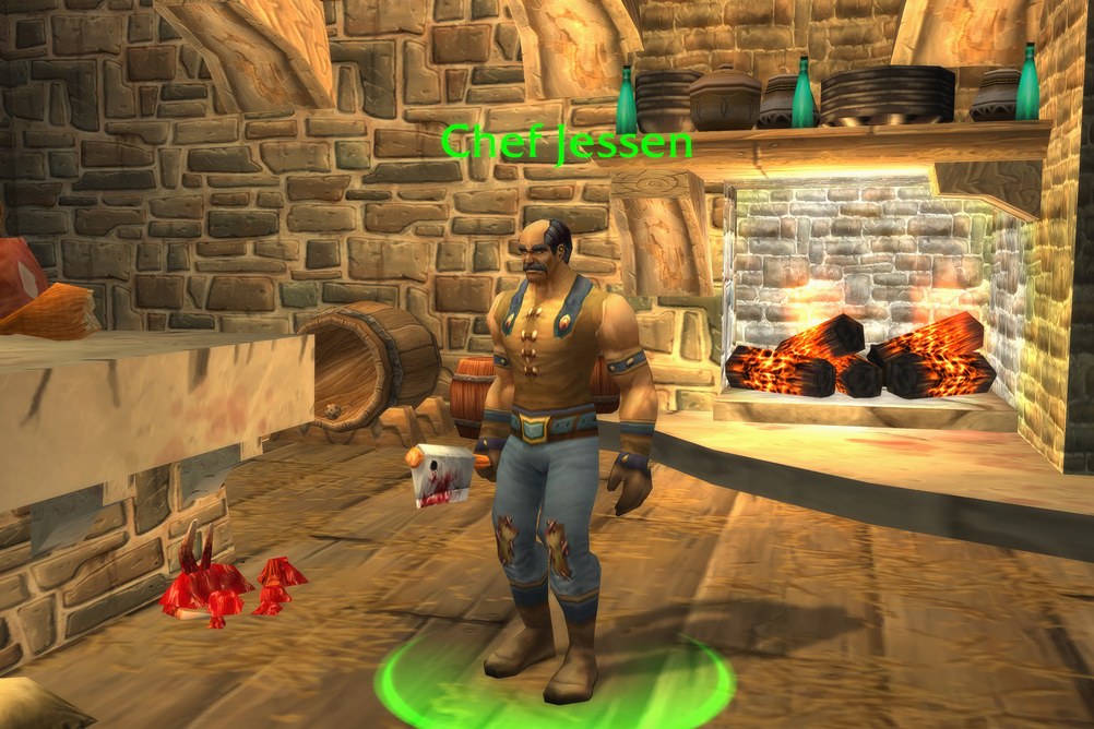 Chef Jessen in Hillsbrad Foothills (WoW Classic)