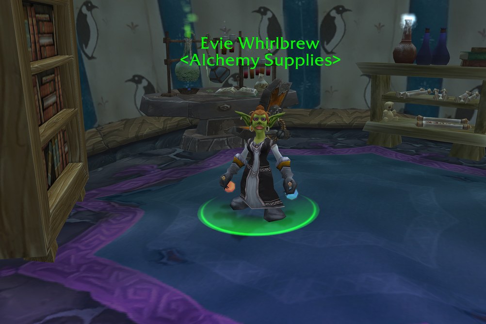 Evie Whirlbrew, Alchemy Supplies in Winterspring (WoW Classic)
