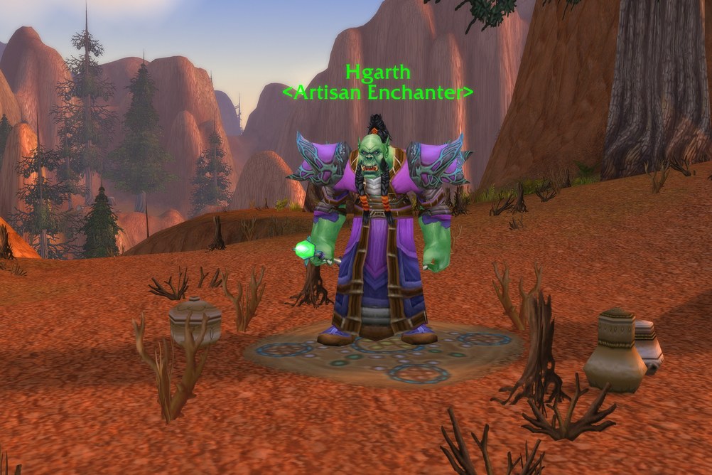 Hgarth, Artisan Enchanter in Stonetalon Mountains (WoW Classic)