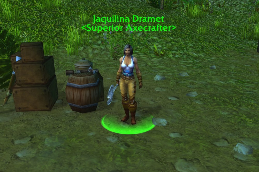 Jaquilina Dramet, Superior Axecrafter in Stranglethorn Vale (WoW Classic)