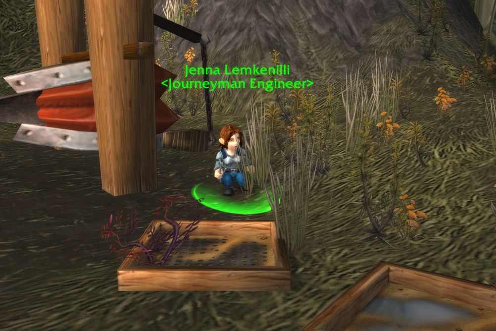 Jenna Lemkenilli, Journeyman Engineer in Darkshore (WoW Classic)