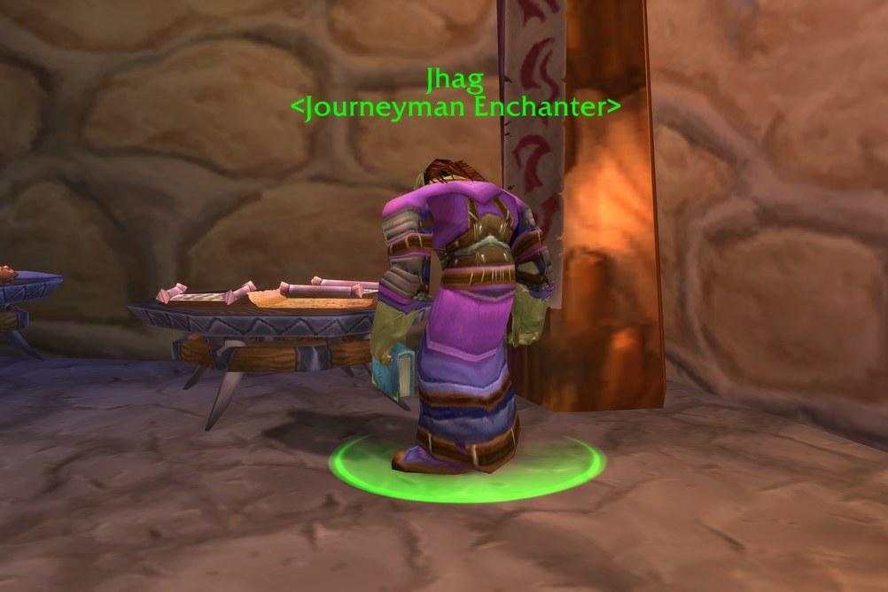 Jhag, Journeyman Enchanter in Orgrimmar (WoW Classic)