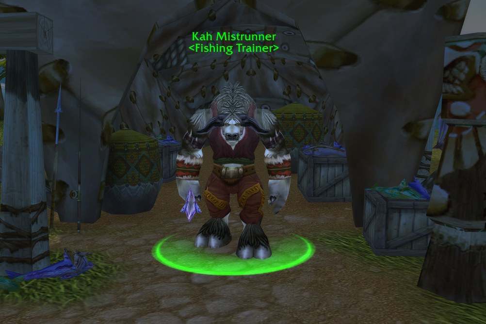 Kah Mistrunner, Fishing Trainer in Thunder Bluff (WoW Classic)