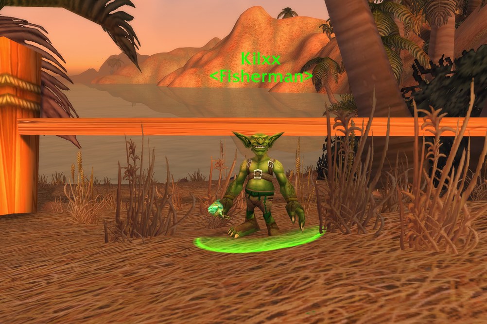 Kilxx, Fisherman in The Barrens (WoW Classic)