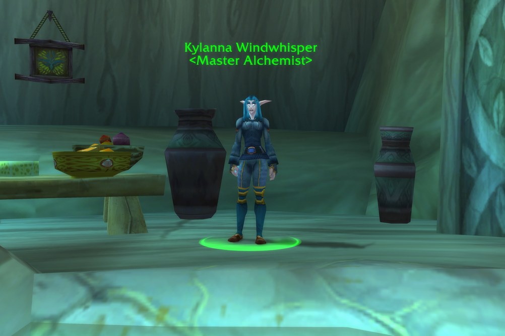 Kylanna Windwhisper, Master Alchemist in Feralas (WoW Classic)