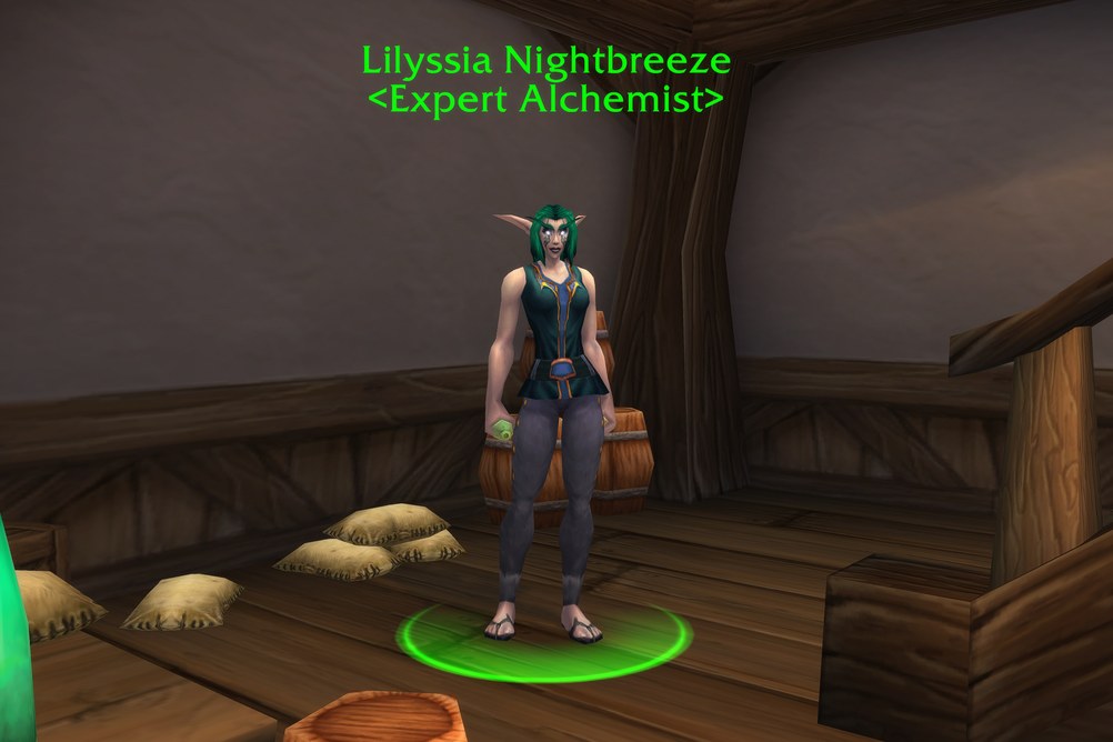 Lilyssia Nightbreeze, Expert Alchemist in Stormwind City (WoW Classic)