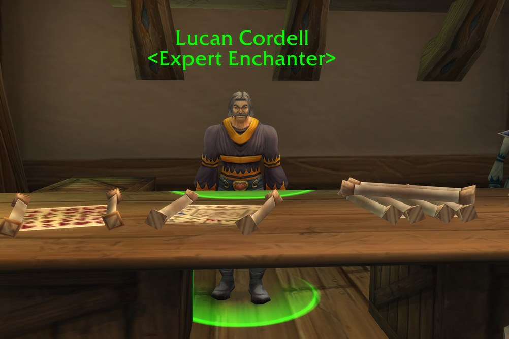 Lucan Cordell, Expert Enchanter in Stormwind City (WoW Classic)
