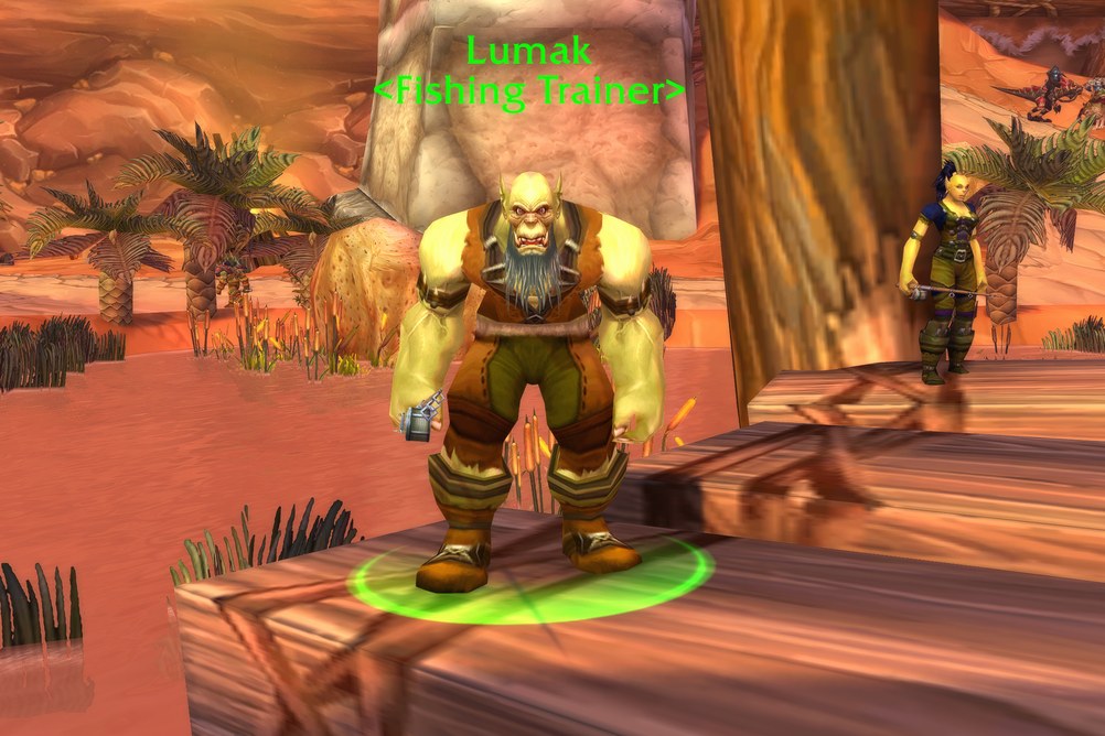 Lumak, Fishing Trainer in Orgrimmar (WoW Classic)