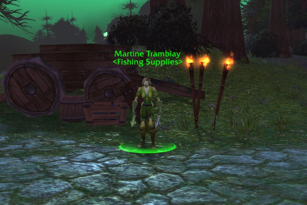 Martine Tramblay, Fishing Supplies in Tirisfal Glades (WoW Classic)