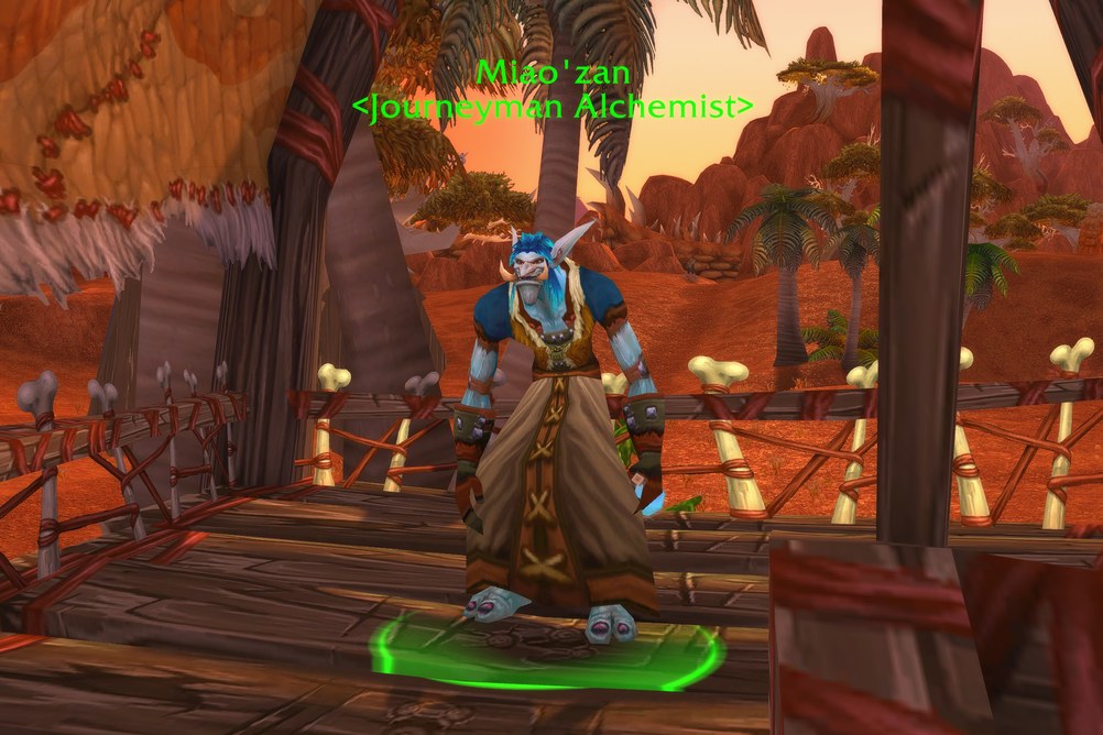 Miao'zan, Journeyman Alchemist in Durotar (WoW Classic)