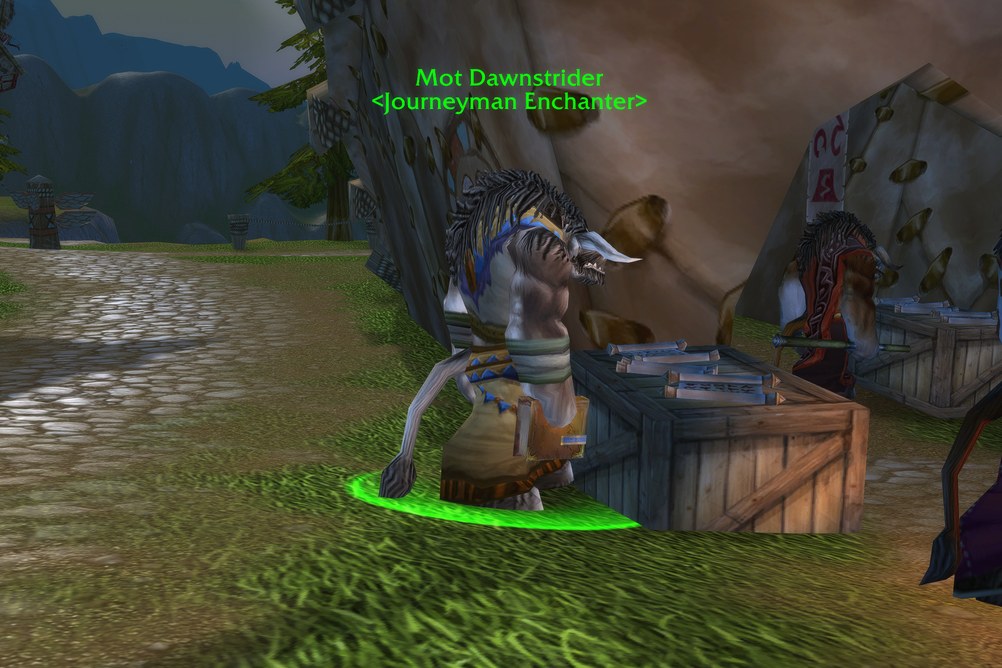 Mot Dawnstrider, Journeyman Enchanter in Thunder Bluff (WoW Classic)