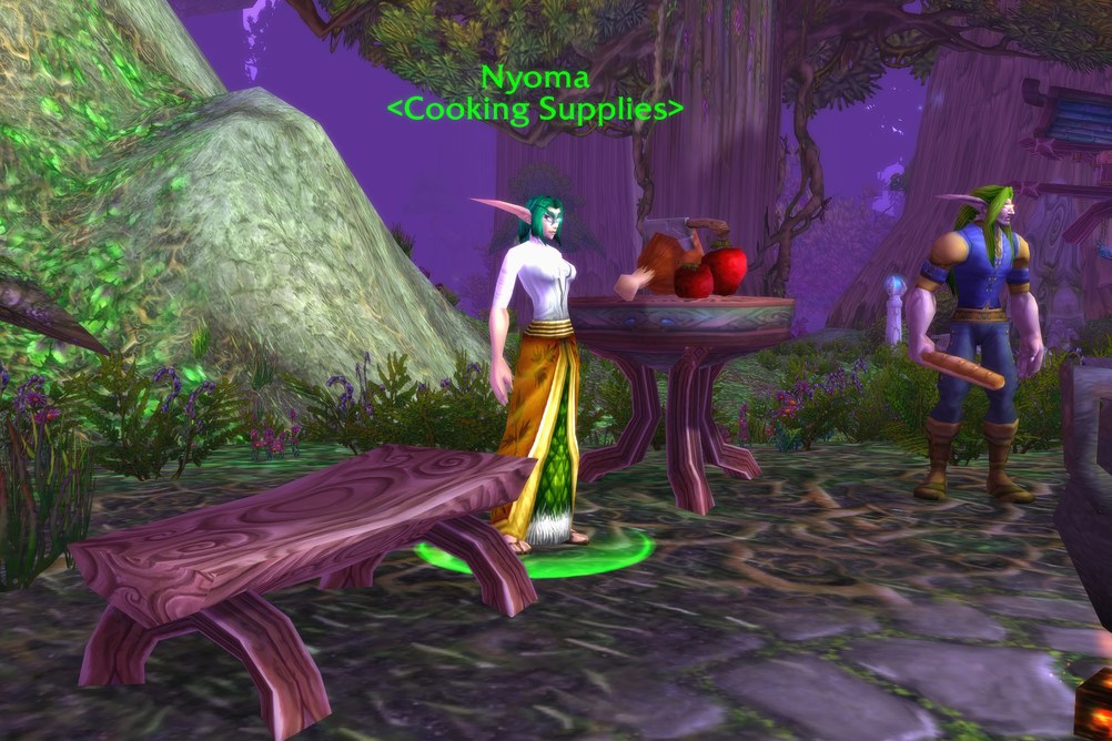 Nyoma, Cooking Supplies in Teldrassil (WoW Classic)