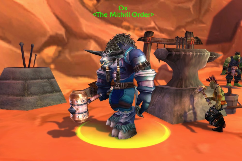 Ox, The Mithril Order in Orgrimmar (WoW Classic)