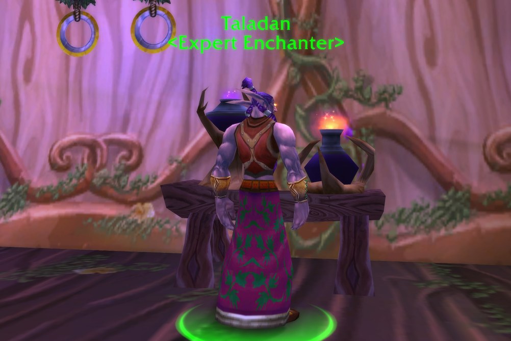 Taladan, Expert Enchanter in Darnassus (WoW Classic)