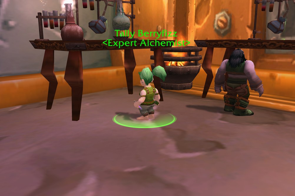 Tally Berryfizz, Expert Alchemist in Ironforge (WoW Classic)