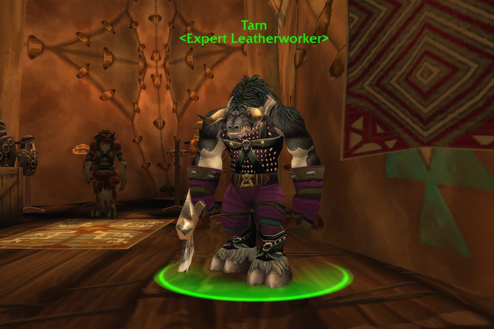 Tarn, Expert Leatherworker in Thunder Bluff (WoW Classic)