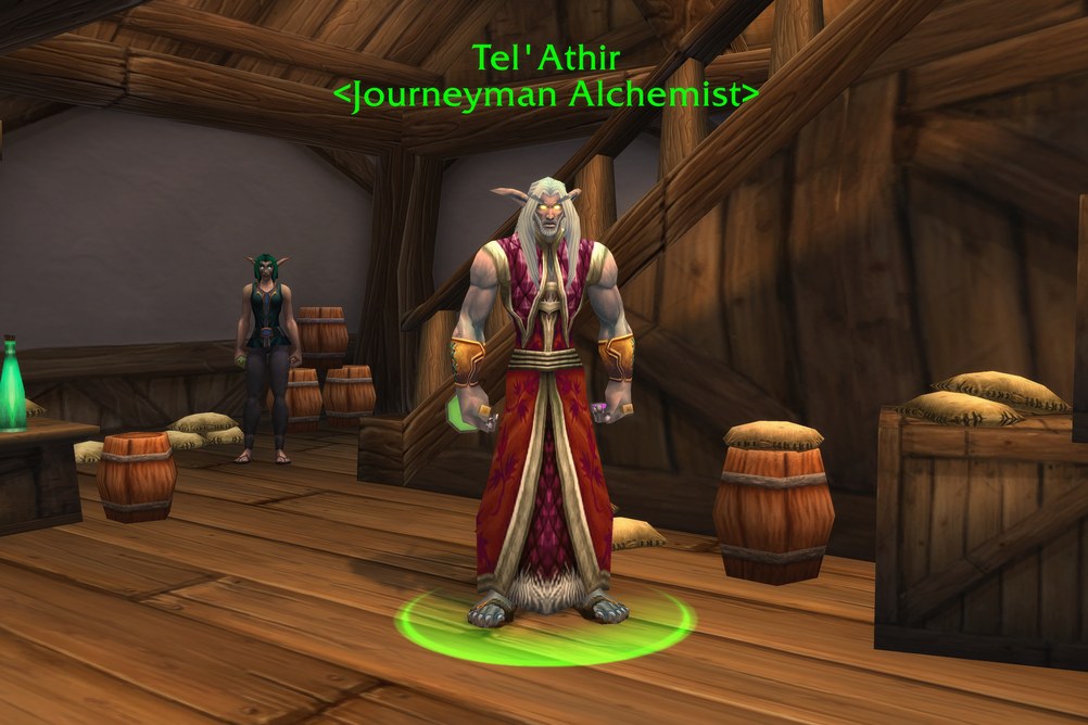 Tel'Athir, Journeyman Alchemist in Stormwind City (WoW Classic)