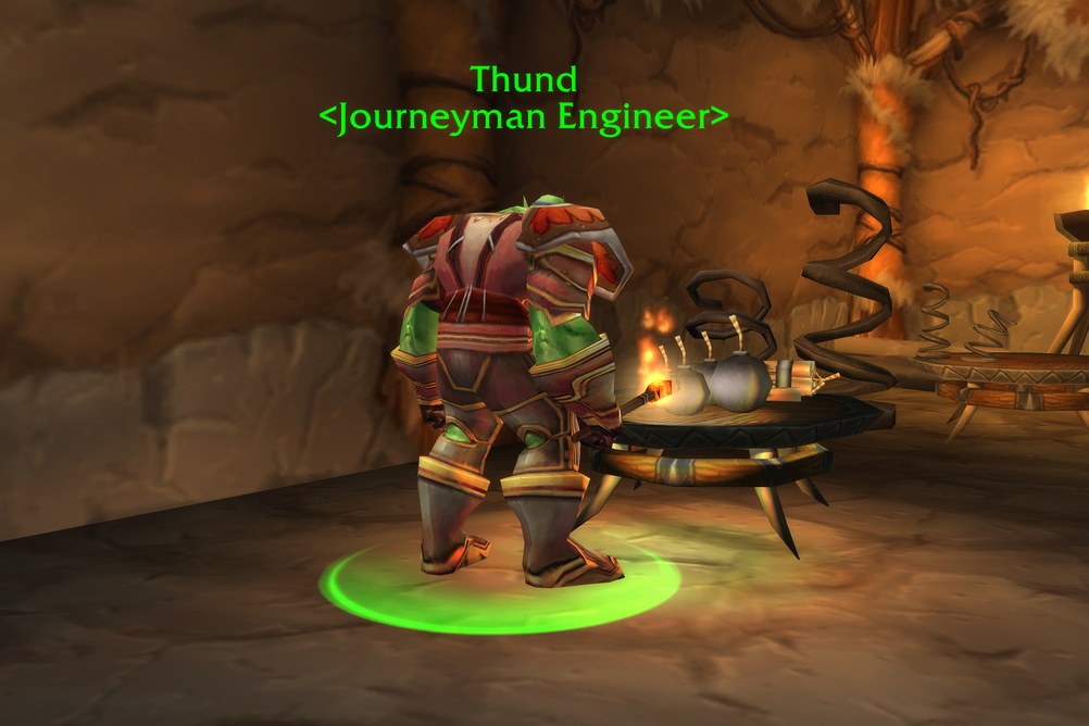 Thund, Journeyman Engineer in Orgrimmar (WoW Classic)