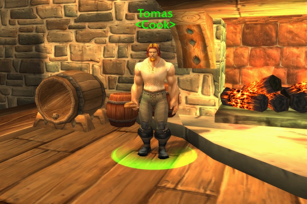 Tomas, Cook in Elwynn Forest (WoW Classic)