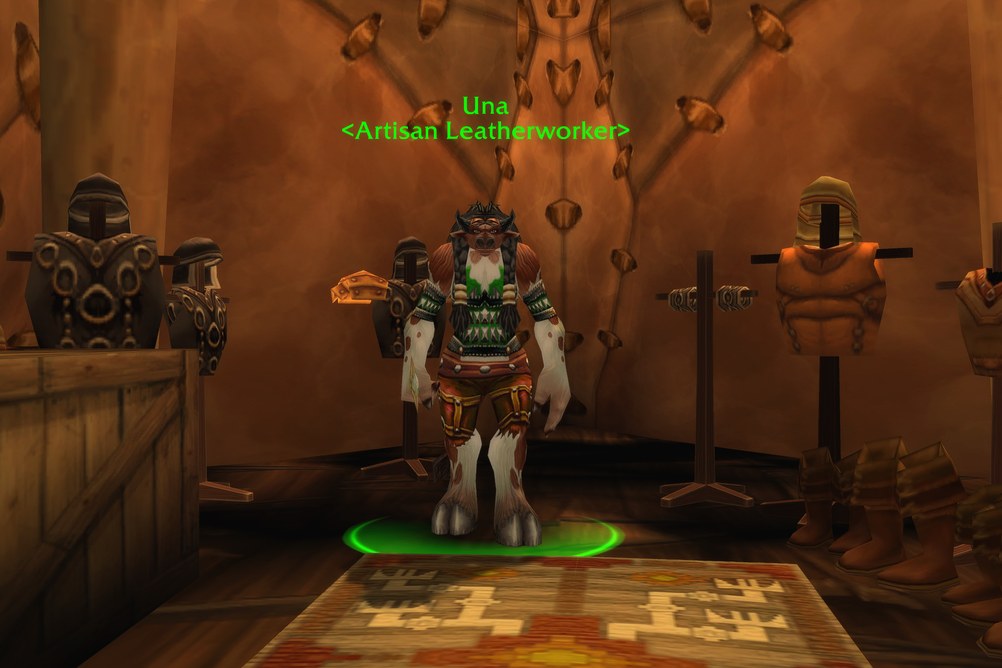 Una, Artisan Leatherworker in Thunder Bluff (WoW Classic)