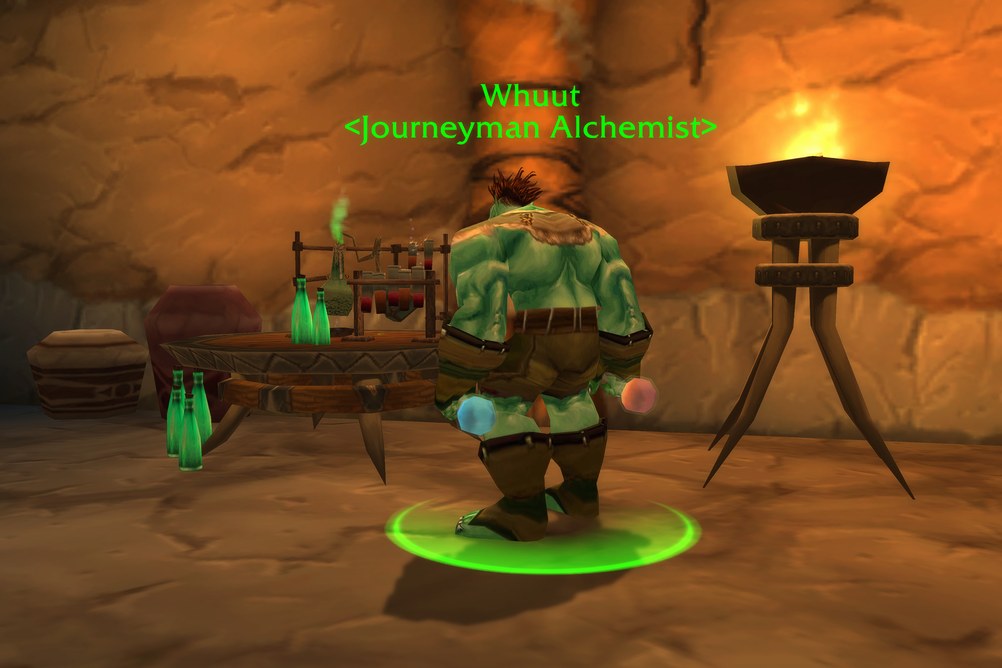 Whuut, Journeyman Alchemist in Orgrimmar (WoW Classic)