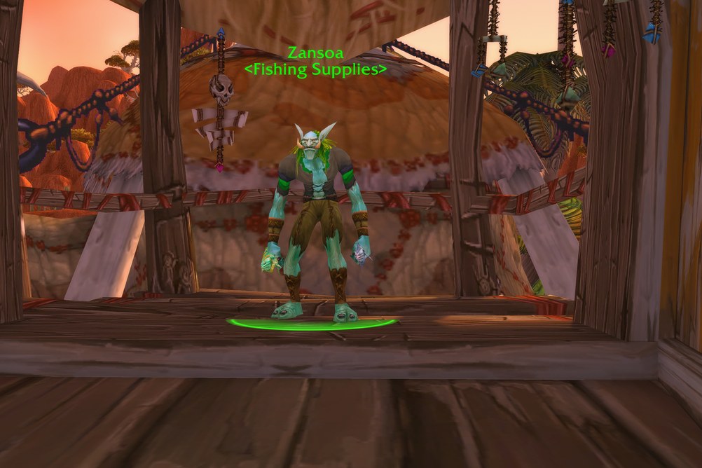 Zansoa, Fishing Supplies in Durotar (WoW Classic)