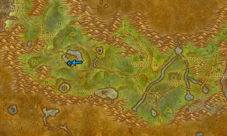 Dalria location on map