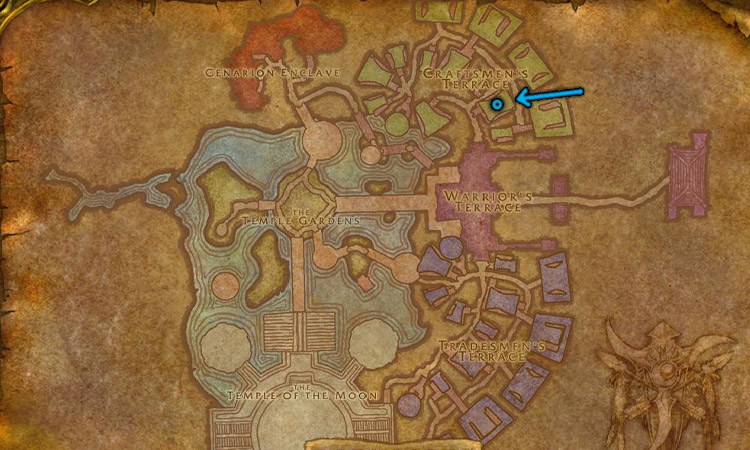 Darianna location on map