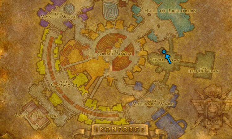 Gearcutter Cogspinner location on map