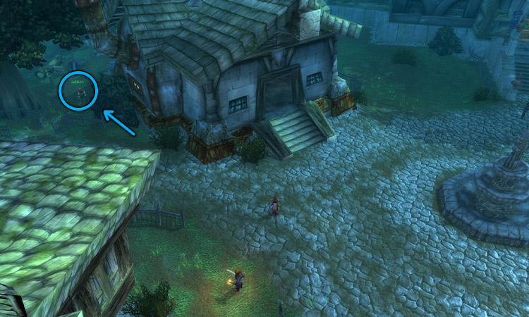 Matt Johnson location in-game