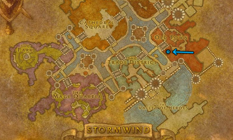 Randal Worth location on map