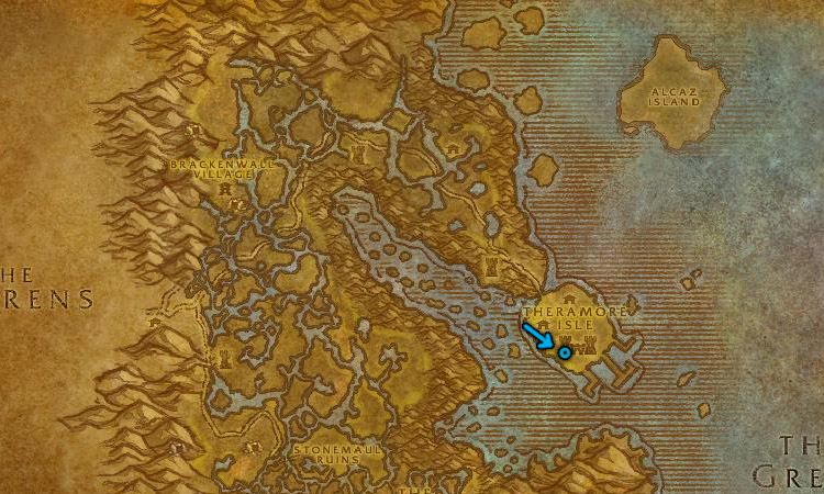 Timothy Worthington location on map